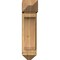 Ekena Millwork Legacy Arts and Crafts Rough Sawn Bracket w/ Offset Brace, Western Red Cedar, 8"W x 20"D x 32"H BKT0806X20X32LEC03RWR - alternate 4